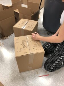 Fruit & Nut Sale - Labeling Mystery Box